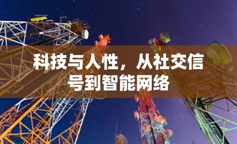 科技与人性，从社交信号到智能网络