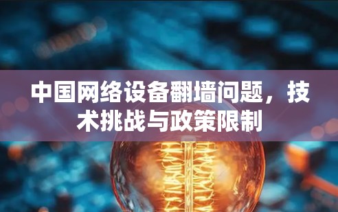 中国网络设备翻墙问题，技术挑战与政策限制