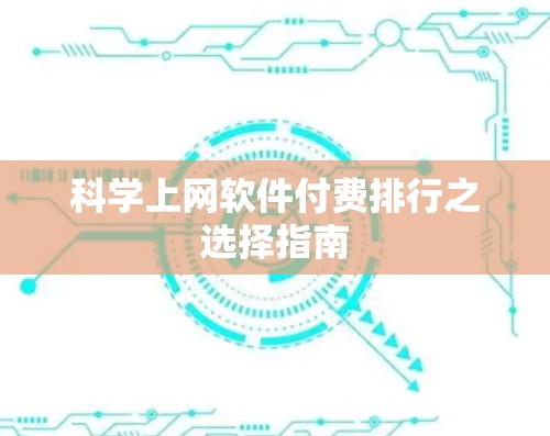 科学上网软件付费排行之选择指南
