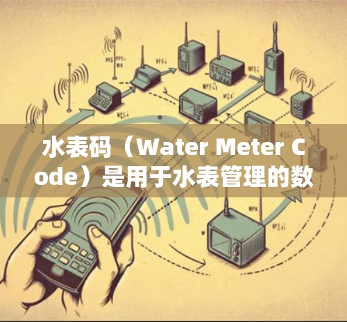 水表码（Water Meter Code）是用于水表管理的数字代码，具体含义和用途取决于水表管理系统的设置和需求。以下是一些可能的解释和步骤