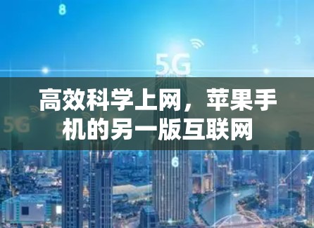 高效科学上网，苹果手机的另一版互联网