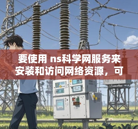 要使用 ns科学网服务来安装和访问网络资源，可以按照以下步骤进行