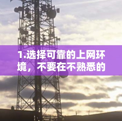 1.选择可靠的上网环境，不要在不熟悉的网络环境下上网，尤其是不要在网吧等可能被黑客攻击的环境中