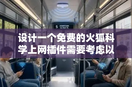 设计一个免费的火狐科学上网插件需要考虑以下关键因素