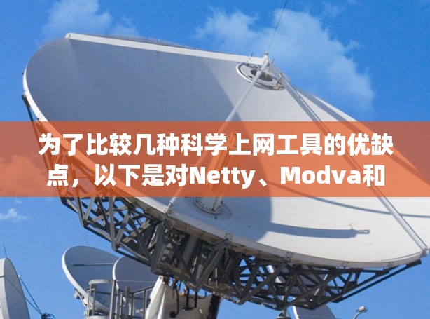 为了比较几种科学上网工具的优缺点，以下是对Netty、Modva和Log4j的详细比较
