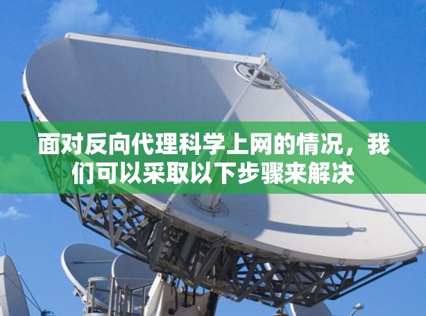 面对反向代理科学上网的情况，我们可以采取以下步骤来解决