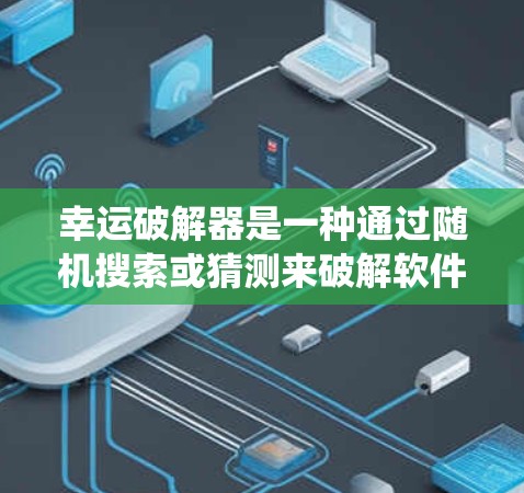幸运破解器是一种通过随机搜索或猜测来破解软件的过程中，利用其概率较高而迅速找到正确解码方式的工具。它通常由网络爬虫或恶意软件生成，目的是在不明确的情况下快速获取软件的补丁或加密文件