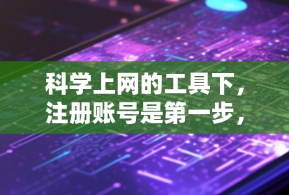 科学上网的工具下，注册账号是第一步，之后根据需求选择合适的工具。以下是一些常用的工具及其使用方法