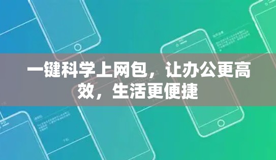 一键科学上网包，让办公更高效，生活更便捷