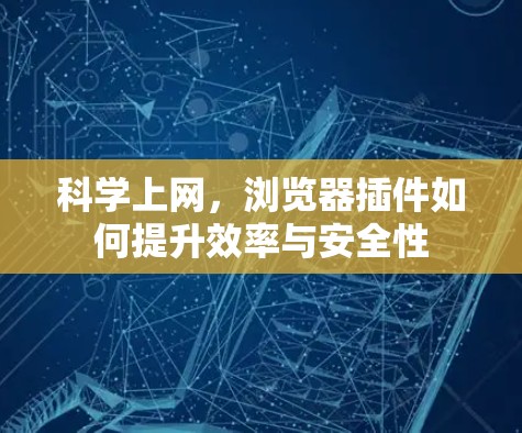 科学上网，浏览器插件如何提升效率与安全性