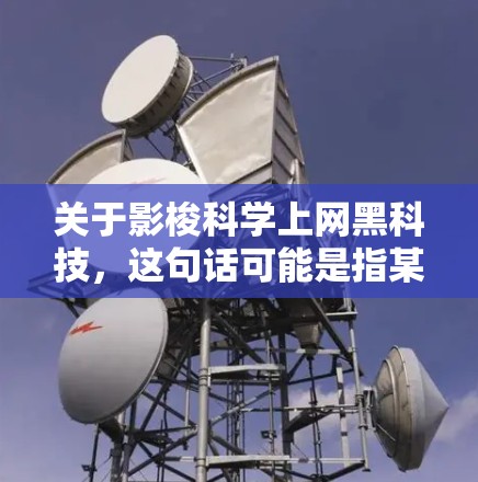 关于影梭科学上网黑科技，这句话可能是指某种技术或工具，具体含义需要更多的上下文来确定。如果这是一个技术术语或概念，可能涉及以下几种可能性