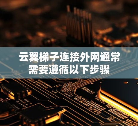 云翼梯子连接外网通常需要遵循以下步骤 云翼梯子连接外网通常需要遵循以下步骤