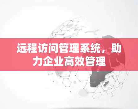 远程访问管理系统，助力企业高效管理
