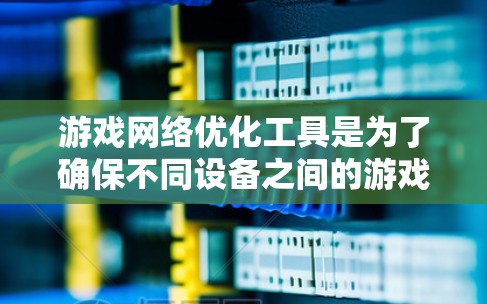游戏网络优化工具是为了确保不同设备之间的游戏无缝连接和流畅运行。以下是详细的步骤指南，帮助您使用这些工具