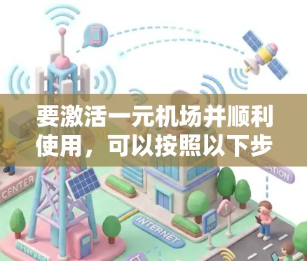 要激活一元机场并顺利使用，可以按照以下步骤操作