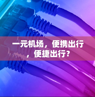 一元机场，便携出行，便捷出行？