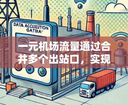 一元机场流量通过合并多个出站口，实现以下主要优势