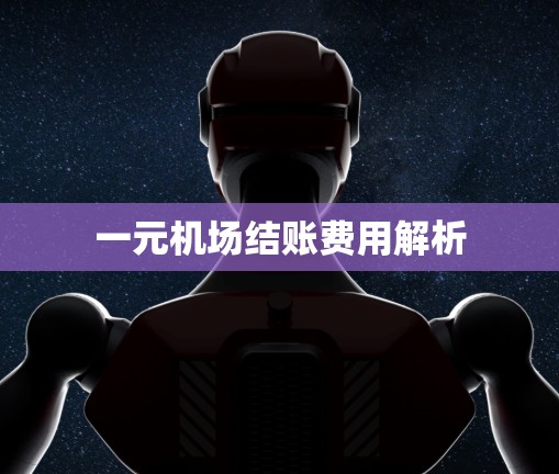 一元机场结账费用解析