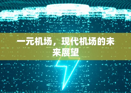 一元机场，现代机场的未来展望