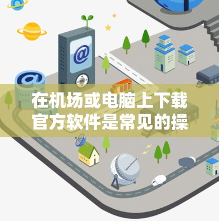 在机场或电脑上下载官方软件是常见的操作，以下是几种常见的情况和建议