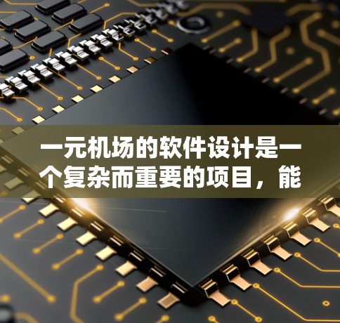 一元机场的软件设计是一个复杂而重要的项目,能够直接影响机场的运营效率和服务质量。以下是对一元机场软件设计的详细思考和建议 一元机场的软件设计是一个复杂而重要的项目,能够直接影响机场的运营效率和服务质量。以下是对一元机场软件设计的详细思考和建议