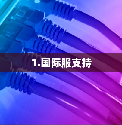 1.国际服支持