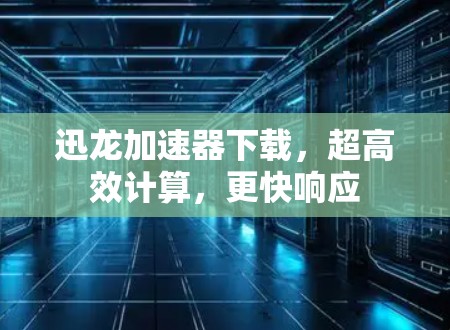 迅龙加速器下载，超高效计算，更快响应