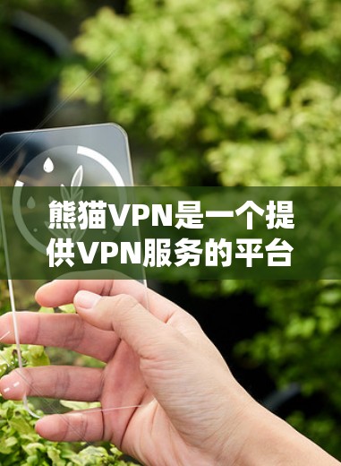 熊猫VPN是一个提供VPN服务的平台，您可以按照以下步骤下载和使用