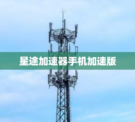 星途加速器手机加速版