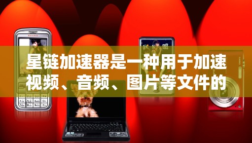 星链加速器是一种用于加速视频、音频、图片等文件的工具，常见于社交媒体、视频分享平台，以及游戏加速器中。星链加速器通常支持多种加速方式，包括文件同步、视频加速、音乐和图片加速等