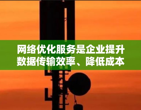 网络优化服务是企业提升数据传输效率、降低成本并优化运营的重要工具。以下是对该主题的分步总结