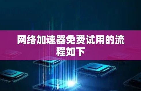 网络加速器免费试用的流程如下