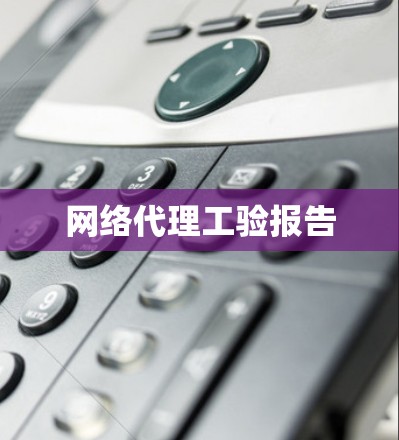网络代理工验报告