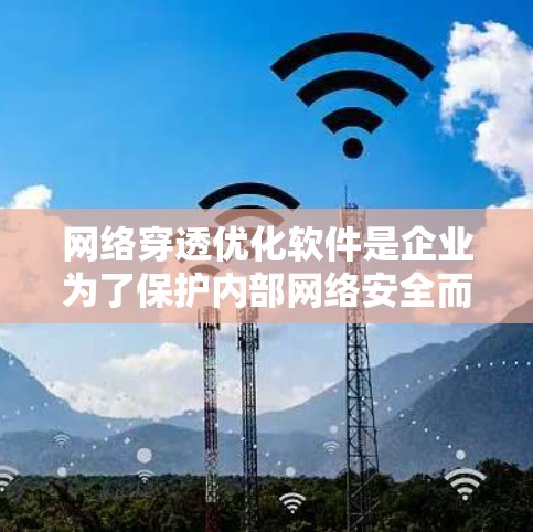 网络穿透优化软件是企业为了保护内部网络安全而开发的一种工具，旨在检测和阻止未经授权的网络攻击和访问。以下是对其功能和应用的详细分析