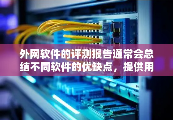 外网软件的评测报告通常会总结不同软件的优缺点，提供用户根据需求选择合适软件的建议。以下是关于外网软件评测的常见内容和分析
