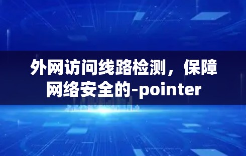 外网访问线路检测，保障网络安全的-pointer