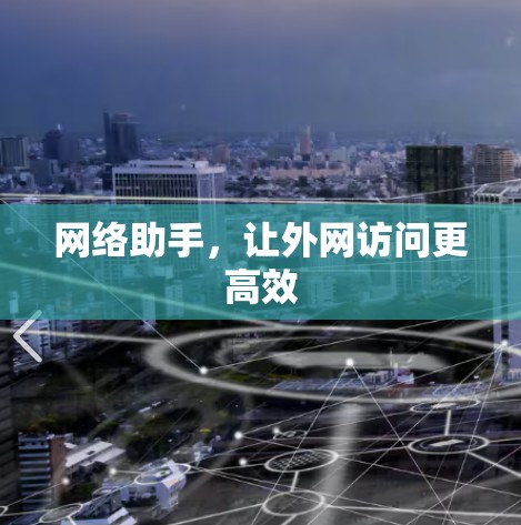 网络助手，让外网访问更高效