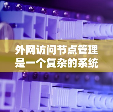 外网访问节点管理是一个复杂的系统工程，涉及多个关键领域。以下是对该主题的分步说明
