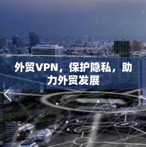 外贸VPN，保护隐私，助力外贸发展