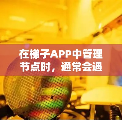 在梯子APP中管理节点时，通常会遇到节点不活跃、节点显示不正确、节点权限不足等问题。以下是一些常见的节点问题及其解决方案