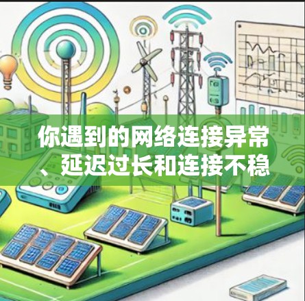 你遇到的网络连接异常、延迟过长和连接不稳定问题通常与网络连接状态和参数设置有关。以下是一步步的解决方案
