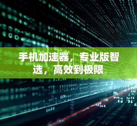 手机加速器,专业版智选,高效到极限 手机加速器,专业版智选,高效到极限