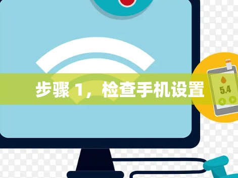 步骤 1，检查手机设置