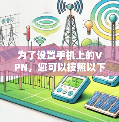 为了设置手机上的VPN，您可以按照以下步骤操作